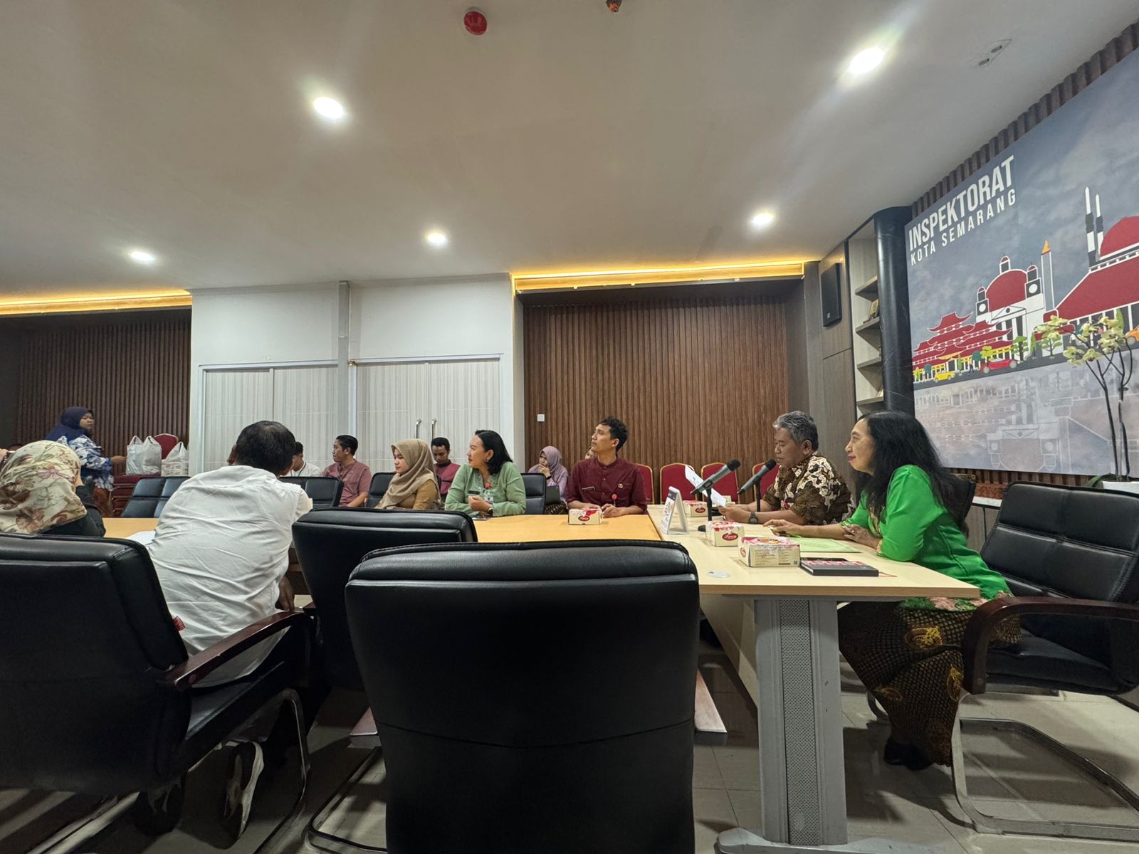 Rapat Koordinasi MCP 2024 di Inspektorat Kota Semarang
